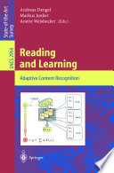 Reading and learning : adaptive content recognition /