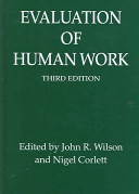 Evaluation of human work /