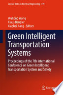 Green Intelligent Transportation Systems : Proceedings of the 7th International Conference on Green Intelligent Transportation System and Safety /
