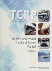 Transit capacity and quality of service manual /