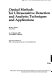 Optical methods for ultrasensitive detection and analysis : techniques and applications, January 21-23, 1991, Los Angeles, California /