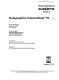 Holographics International '92 : 23-29 July 1992, Imperial College of Science, Technology and Medicine, London, United Kingdom /