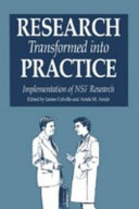 Research transformed into practice : implementation of NSF research : proceedings of the conference sponsored by the National Science Foundation, Arlington, Virginia, June 14-16, 1995 /