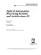 Optical information processing systems and architectures IV : 20-21 July 1992, San Diego, California /