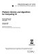 Photonic devices and algorithms for computing III : 29-30 July 2001, San Diego, USA /