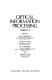 Optical information processing, volume 2 : [proceedings] /