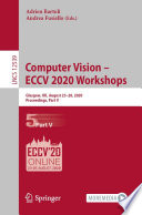 Computer Vision - ECCV 2020 Workshops : Glasgow, UK, August 23-28, 2020, Proceedings, Part V /