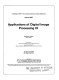 Applications of digital image processing IX : 20-22 August 1986, San Diego, California /