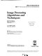 Image processing algorithms and techniques : 12-14 February 1990, Santa Clara, California /