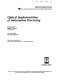 Optical implementation of information processing : 10-11 July, 1995, San Diego, California /