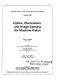 Optics, illumination, and image sensing for machine vision : 30-31 October 1986, Cambridge, Massachusetts /