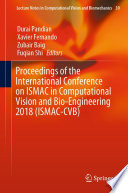 Proceedings of the International Conference on ISMAC in Computational Vision and Bio-Engineering 2018 (ISMAC-CVB /