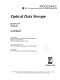 Optical data storage : 9-14 February 1992, San Jose, California /