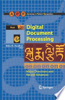 Digital document processing : major directions and recent advances /