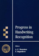 Progress in handwriting recognition : Colchester, UK, 2-5 September 1996 /