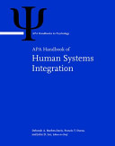 APA handbook of human systems integration /