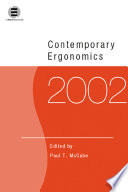 Contemporary ergonomics 2002 /