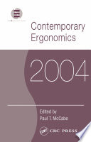 Contemporary ergonomics 2004 /