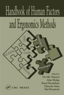 Handbook of human factors and ergonomics methods /