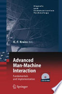 Advanced man-machine interaction : fundamentals and implementation /