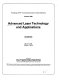 Advanced laser technology and applications : May 6-7, 1982, Arlington,Virginia /