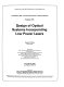 Design of optical systems incorporating low power lasers : 15-16 January 1987, Los Angeles, California /