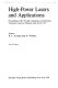 High-power lasers and applications : proceedings of the Fourth Colloquium on Electronic Transition Lasers in Munich, June 20-22, 1977 /