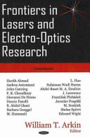 Frontiers in lasers and electro-optics research /