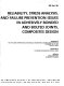 Reliability, stress analysis, and failure prevention issues in adhesively bonded and bolted joints, composites design : presented at the 1997 ASME International Mechanical Engineering Congress and Exposition, November 16-21, 1997, Dallas, Texas /