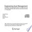 Engineering asset management : Proceedings of the 1st World Congress on Engineering Asset Management (WCEAM) 11-14 July 2006 /