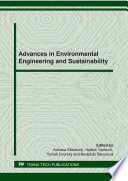 Advances in environmental engineering and sustainability /