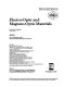 Electro-optic and magneto-optic materials : proceedings : ECO1, 22-23 September 1988, Hamburg, Federal Republic of Germany /