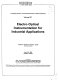 Electro-optical instrumentation for industrial applications : April 5-6, 1983, Arlington, Virginia /