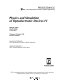 Physics and simulation of optoelectronic devices IV : 29 January-2 February, 1996, San Jose, California /