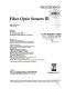 Fiber optic sensors III : proceedings /