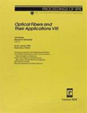 Optical fibers and their applications VIII : 23-26 January 2002, Białowieża, Poland /