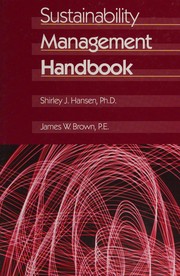 Sustainability management handbook /