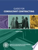Guide for consultant contracting /