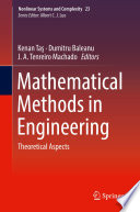 Mathematical Methods in Engineering : Theoretical Aspects /