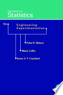 Introductory statistics for engineering experimentation /