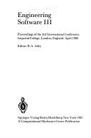 Engineering software III : proceedings of the 3rd International Conference, Imperial College, London, England, April 1983 /