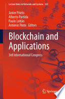 Blockchain and Applications : 3rd International Congress /