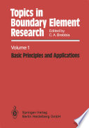 Topics in boundary element research /