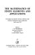 The Mathematics of finite elements and applications ; proceedings of the Brunel University conference of the Institute of Mathematics and Its Applications held in April 1972 /