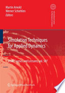 Simulation techniques for applied dynamics /