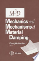 M3D : mechanics and mechanisms of material damping /