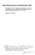 Optical measurements in fluid mechanics, 1985 : proceedings of the VI International Conference on Photon Correlation and other Techniques in Fluid Mechanics, held in Churchill College, Cambridge, 10-12 July 1985 /