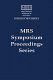 Materials synthesis and processing using ion beams : symposium held November 29-December 3, 1993, Boston, Massachusetts, U.S.A. /