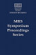 Multicomponent ultrafine microstructures : symposium held November 30-December 1, 1988, Boston, Massachusetts, U.S.A. /