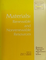 Materials : renewable and nonrenewable resources /